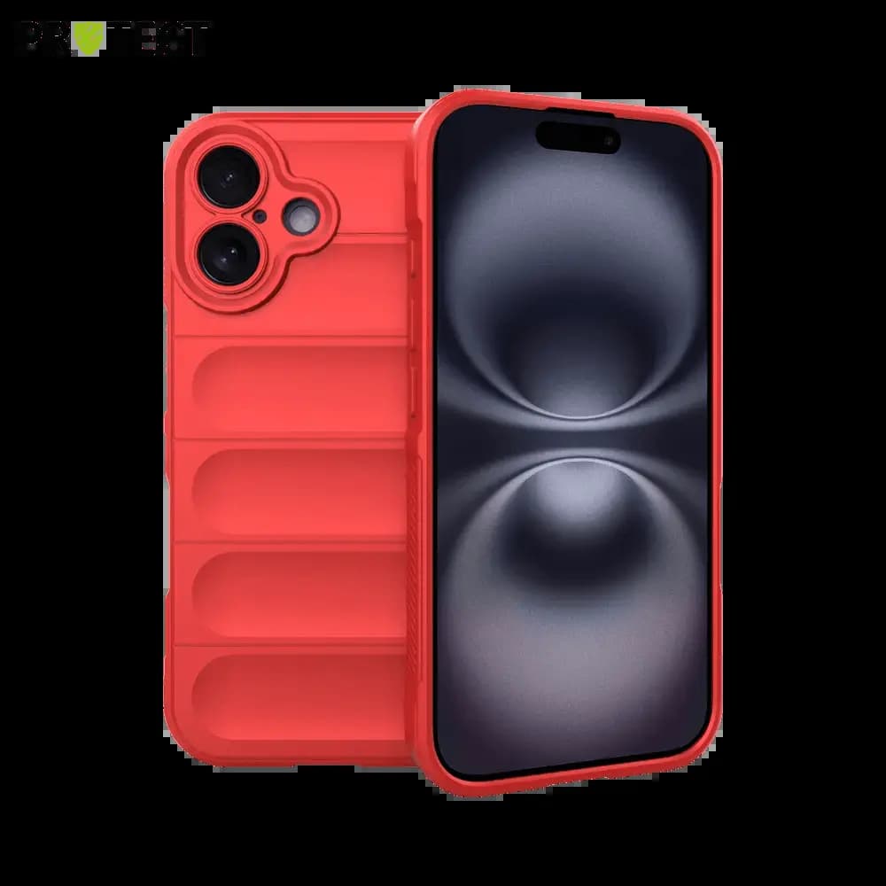 Coque de protection iPhone 16 Plus antichoc renforcée - PROTECT IX008 Rouge