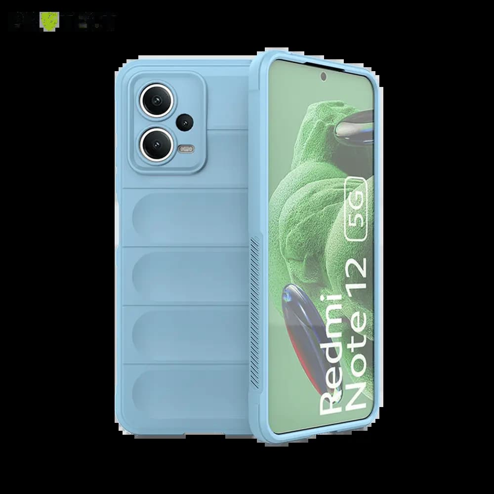 Coque de protection antichoc renforcée Xiaomi Redmi Note 12 5G - PROTECT IX008 Bleu Clair
