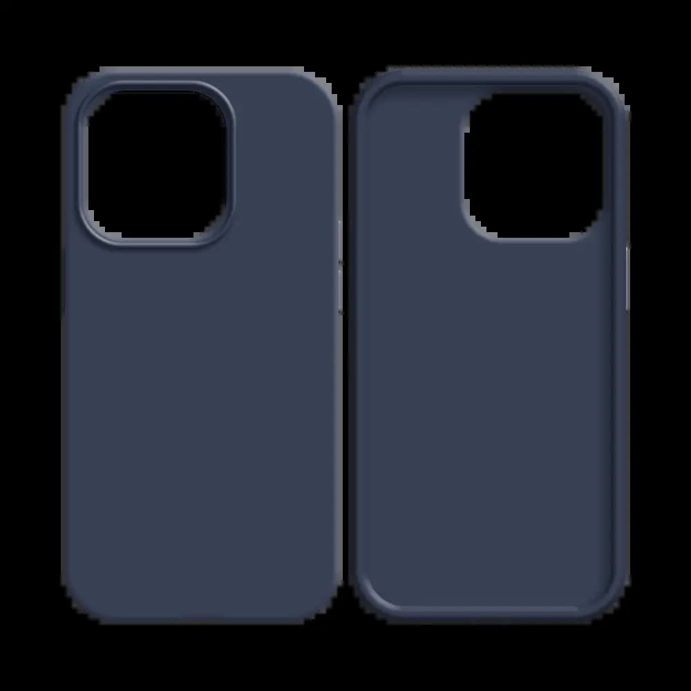 Coque silicone iPhone 12 Pro Max - Bleu
