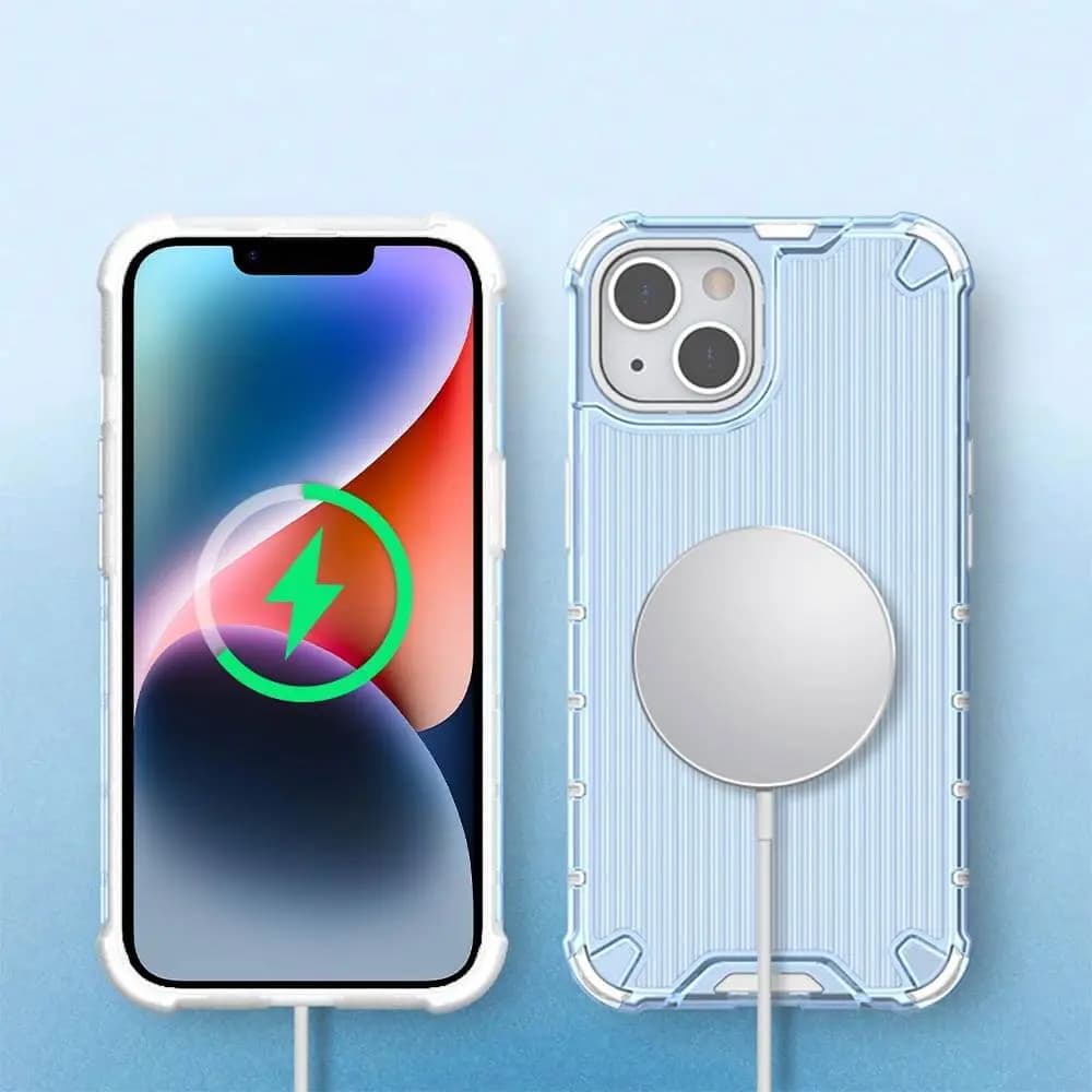 Coque de protection iPhone 14 Plus anti-chocs - PROTECT IX006 Vert - Vue 2