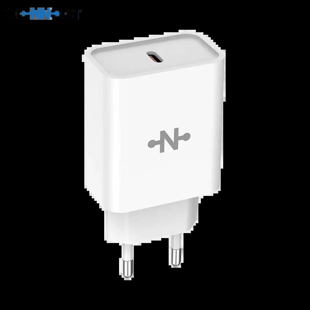 Chargeur secteur USB-C 25W - CONNECT Blanc
