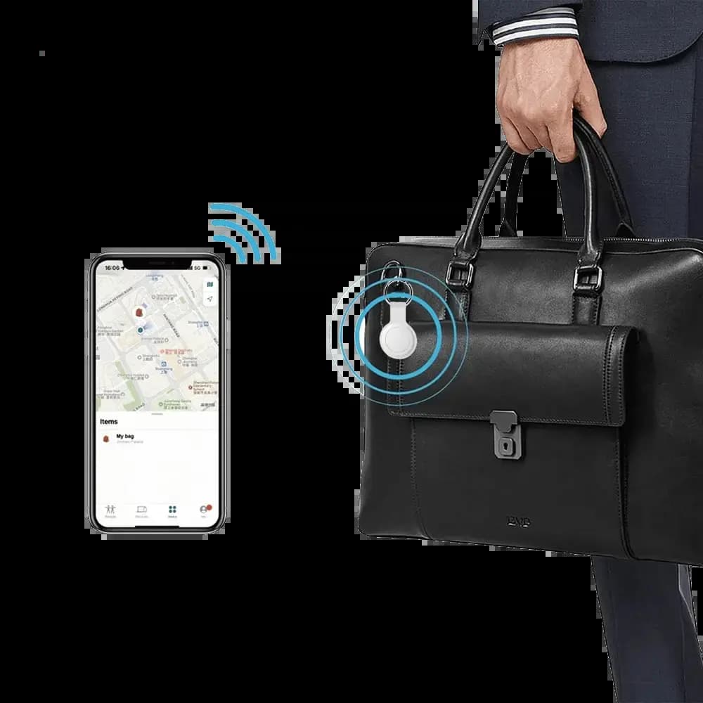 Traceur GPS Wiwu iTag Blanc
