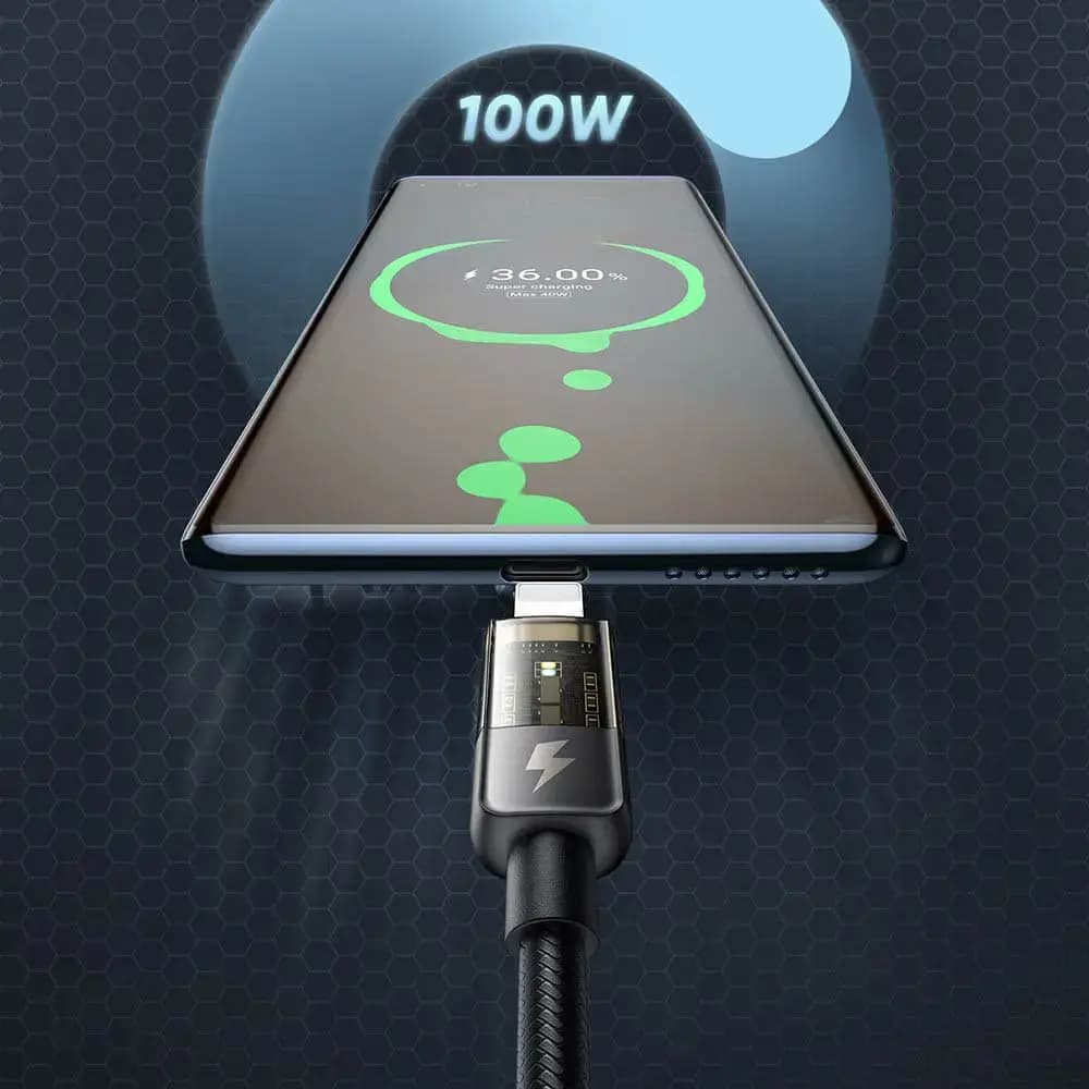 Câble Data USB vers USB-C Super Charge Mcdodo (1.2m) Noir