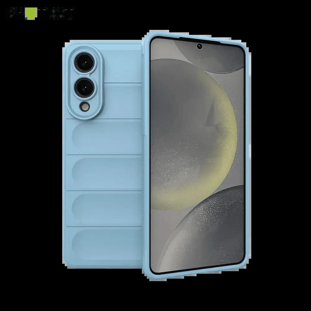 Coque de protection antichoc renforcée – Samsung Galaxy S25 Edge – PROTECT IX008 Bleu Clair