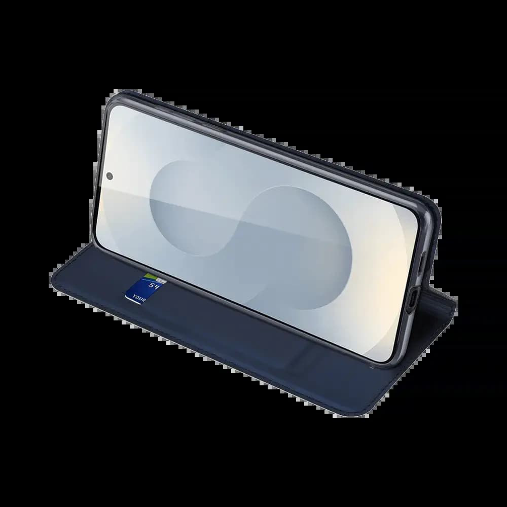 Housse folio Samsung Galaxy S25+ porte-carte - Dux Ducis Skin Pro Rose