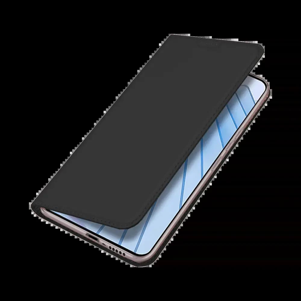 Housse folio Xiaomi Redmi Note 14 5G porte-carte - Dux Ducis Skin Pro Noir