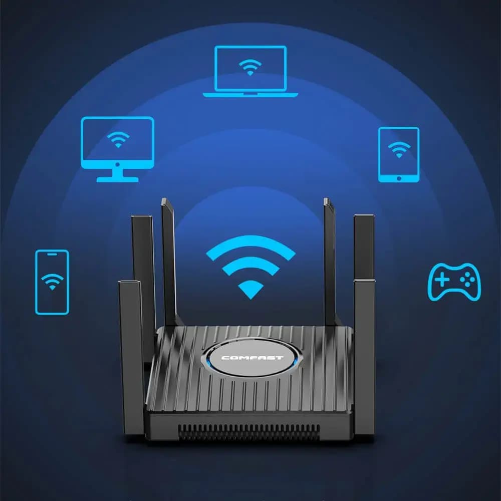 Routeur WiFi 6 AX3000 haut débit – Comfast CF-WR635AX