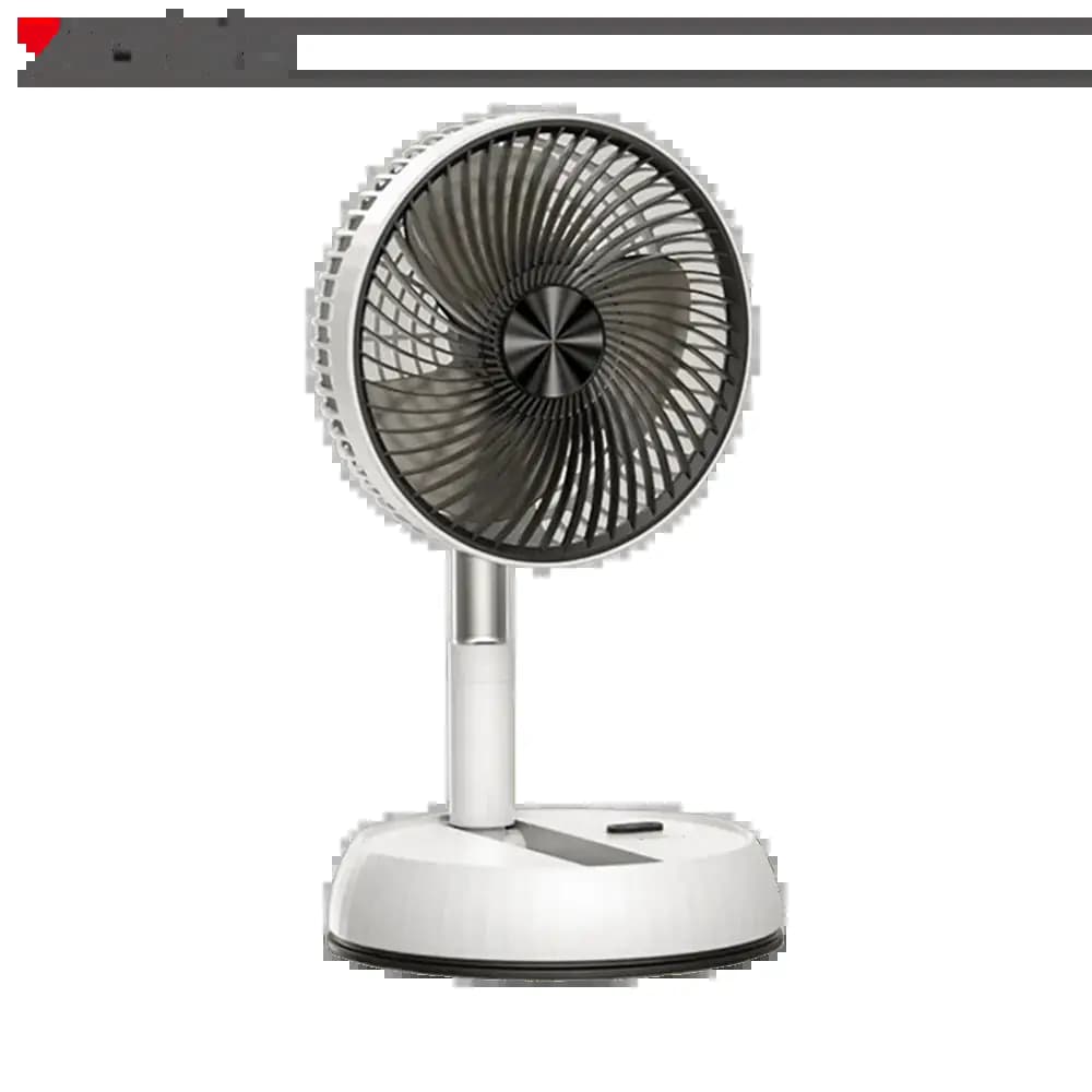 Ventilateur sur Pied Yesido Pliable et Ajustable (avec Télécommande) Blanc