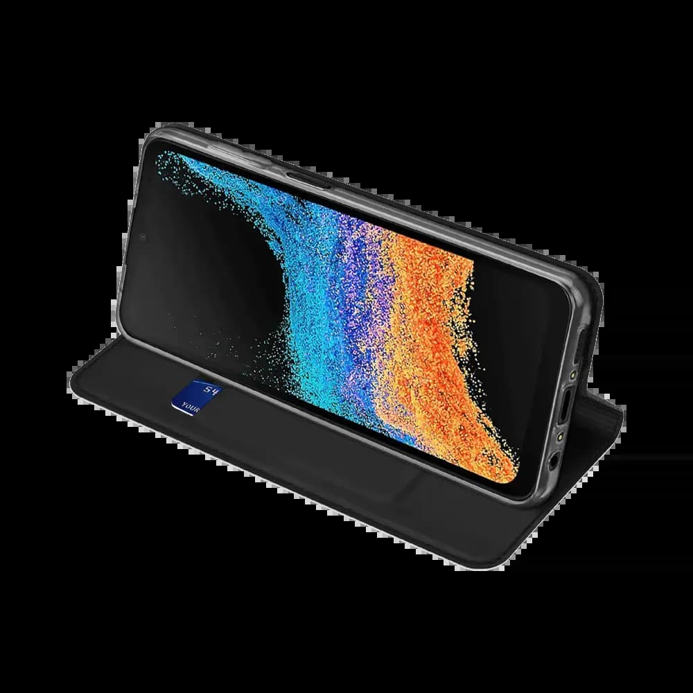 Housse folio Samsung Galaxy Xcover 7 Pro porte-carte – Dux Ducis Skin Pro Noir