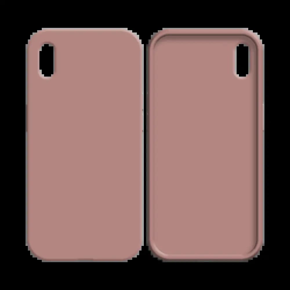 Coque silicone iPhone XS Max - Rose