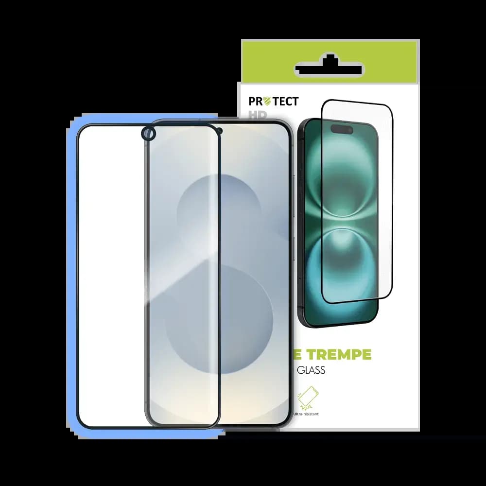 Verre trempé HD Samsung Galaxy S24 5G / S25 protection écran 9H - PROTECT Transparent