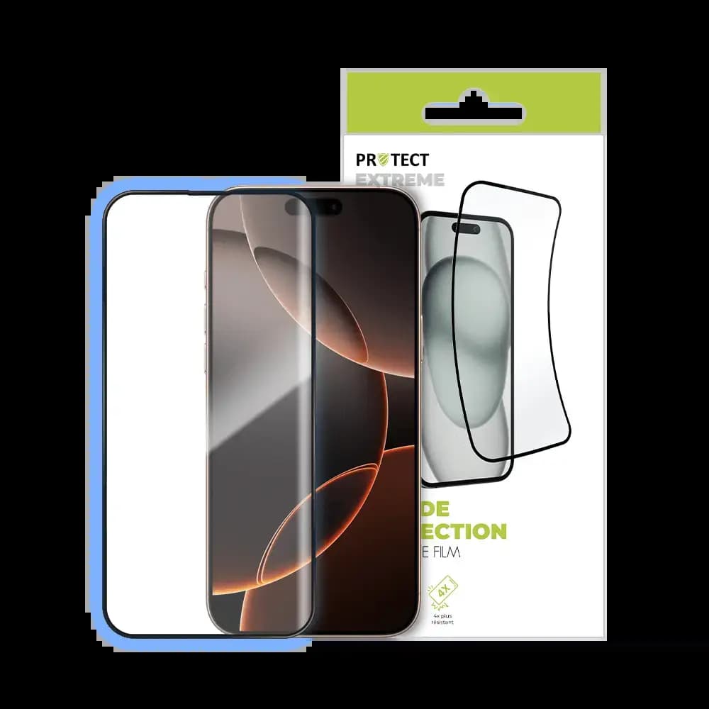 Film de protection extrême iPhone 16 Pro - PROTECT Transparent - Vue 3