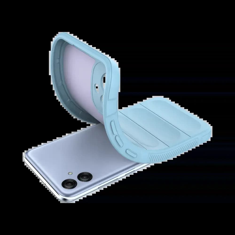 Coque de protection antichoc renforcée Samsung Galaxy A04e - PROTECT IX008 Bleu Clair - Vue 3