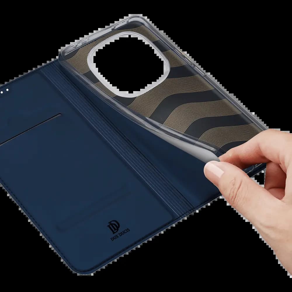 Housse de Protection Dux Ducis pour Redmi Note 14 Pro 4G  Bleu - Vue 5