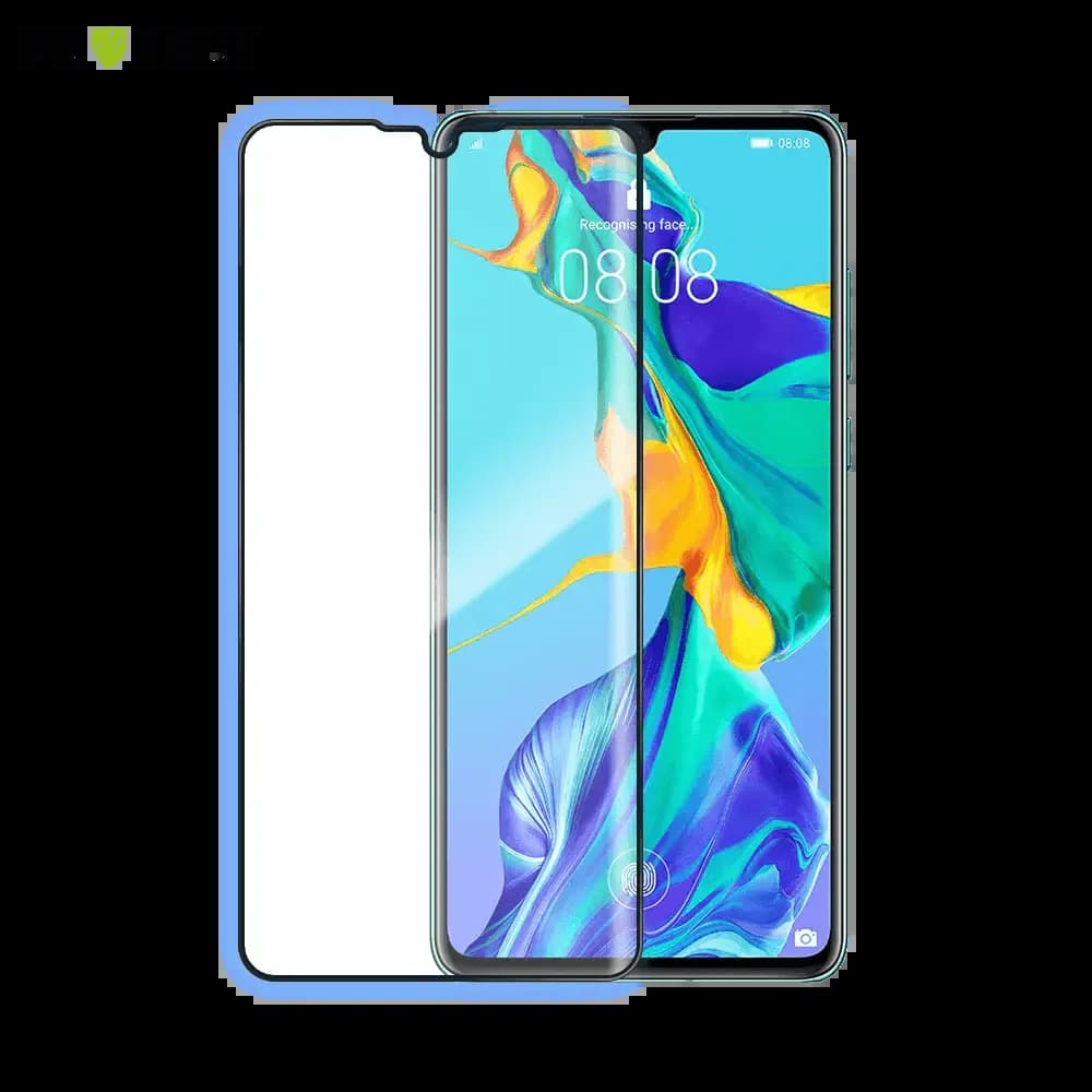 Verre trempé intégral Huawei P30 protection écran 9H - PROTECT Noir
