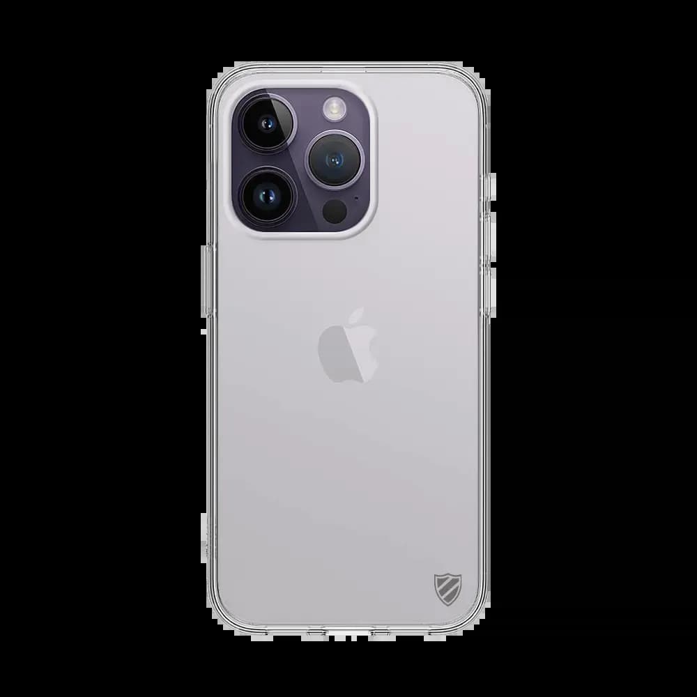 Coque silicone iPhone 14 Pro - PROTECT Transparent