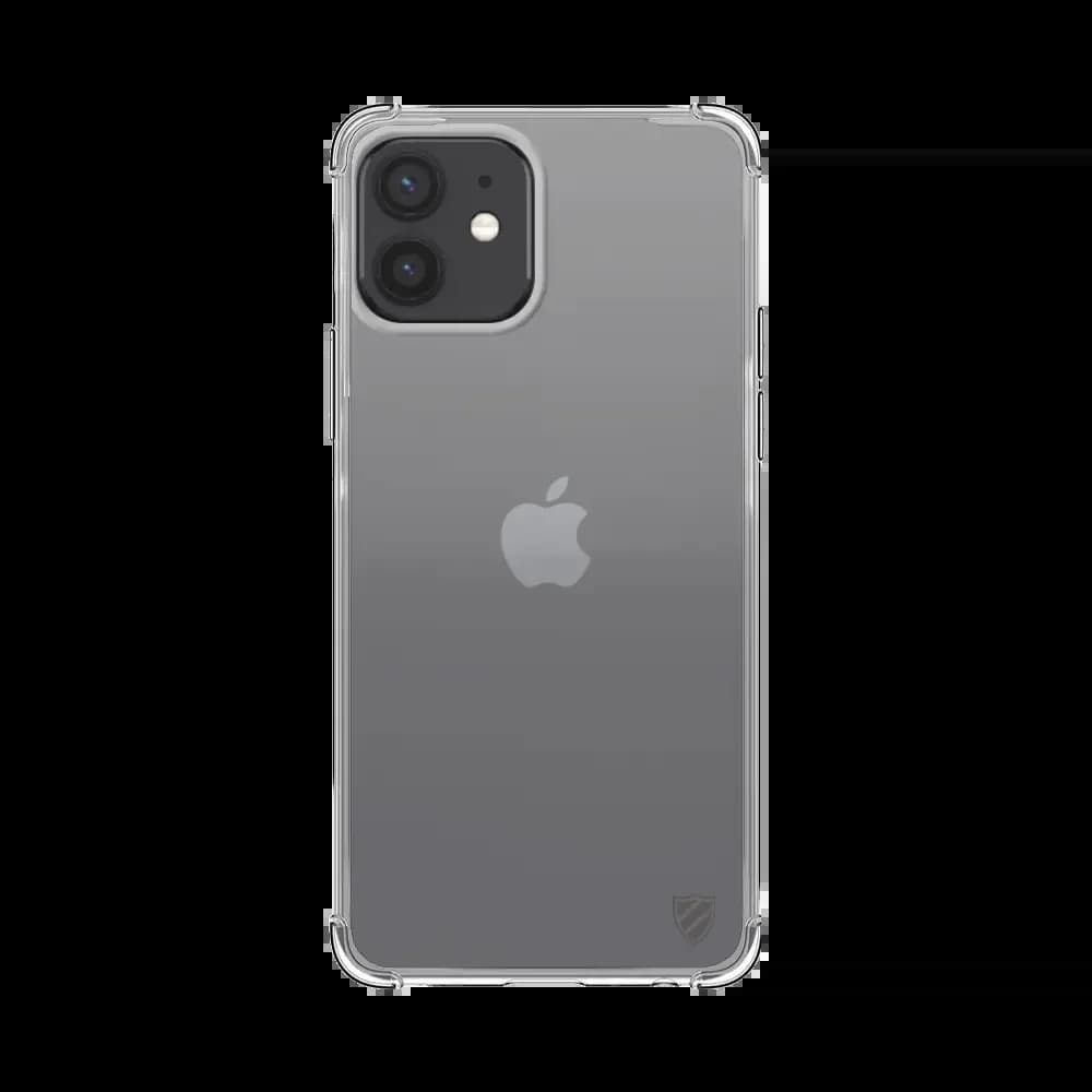 Coque antichoc renforcée transparente iPhone 12 / 12 Pro - silicone PROTECT