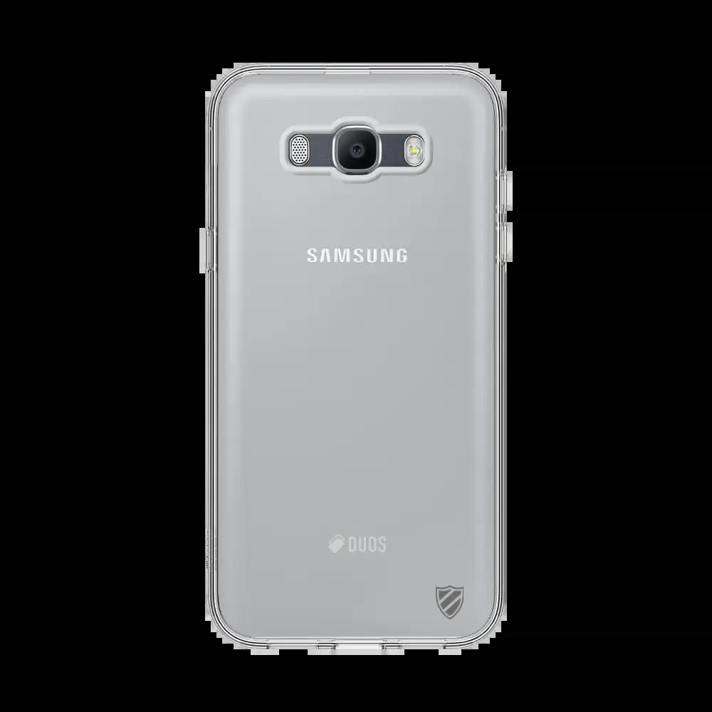 Coque Silicone PROTECT pour Samsung Galaxy J7 2016 Transparent - Vue 2