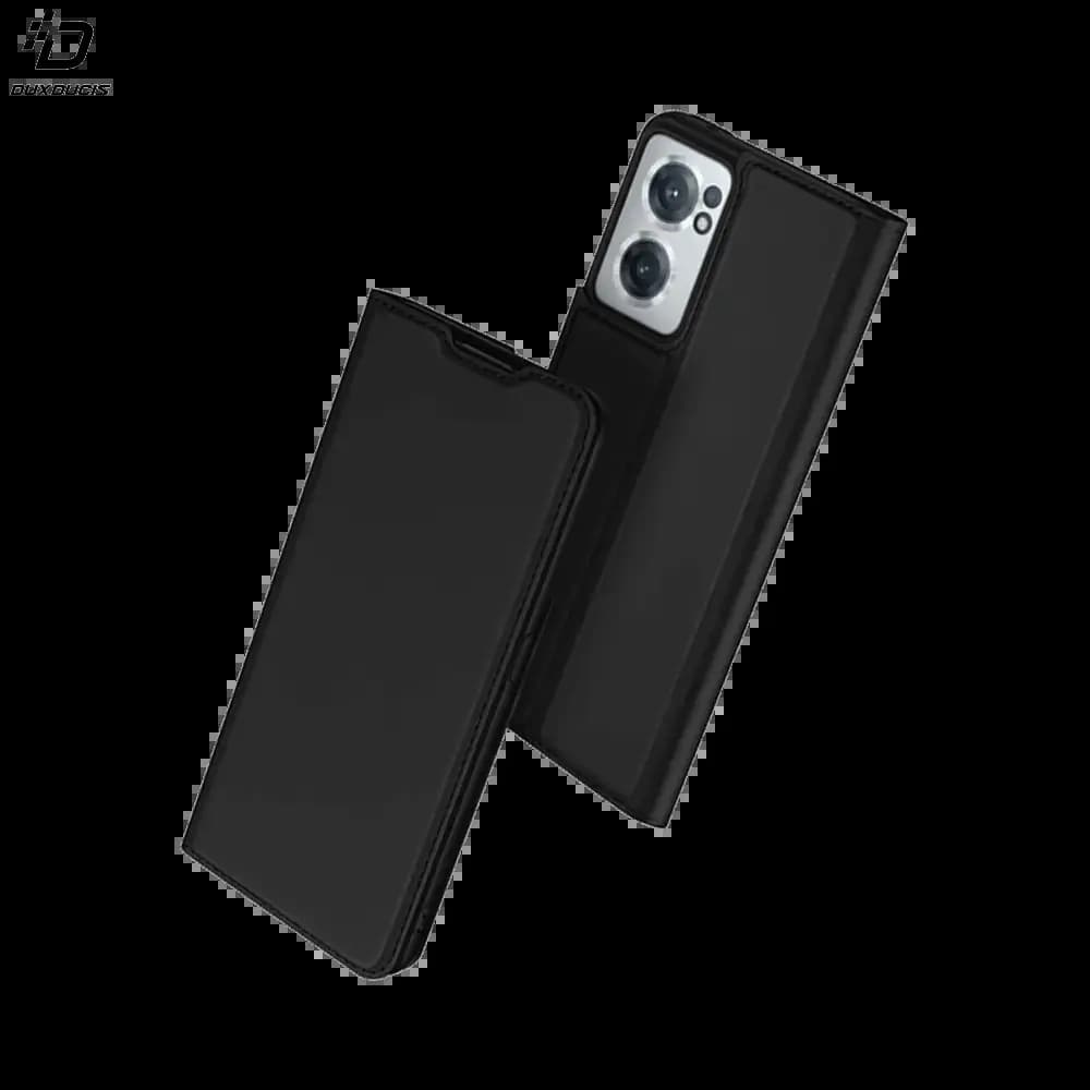 Housse folio OnePlus Nord CE 2 5G porte-carte - Dux Ducis Skin Pro Noir