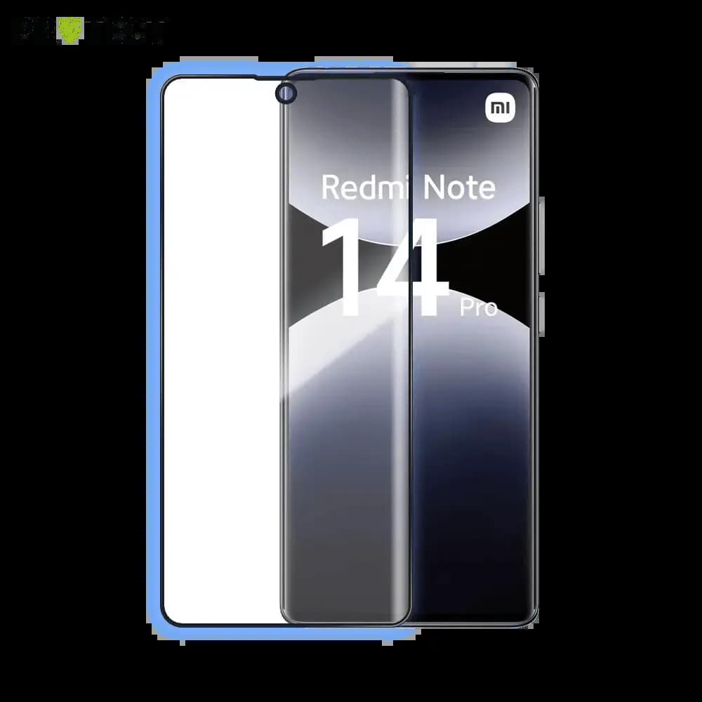 Verre trempé Xiaomi Redmi Note 14 Pro 4G protection écran 9H - PROTECT Noir