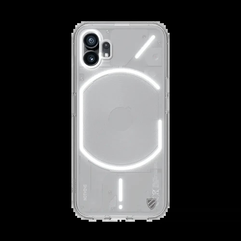 Coque silicone Nothing Phone (1) PROTECT - Transparent - Vue 2