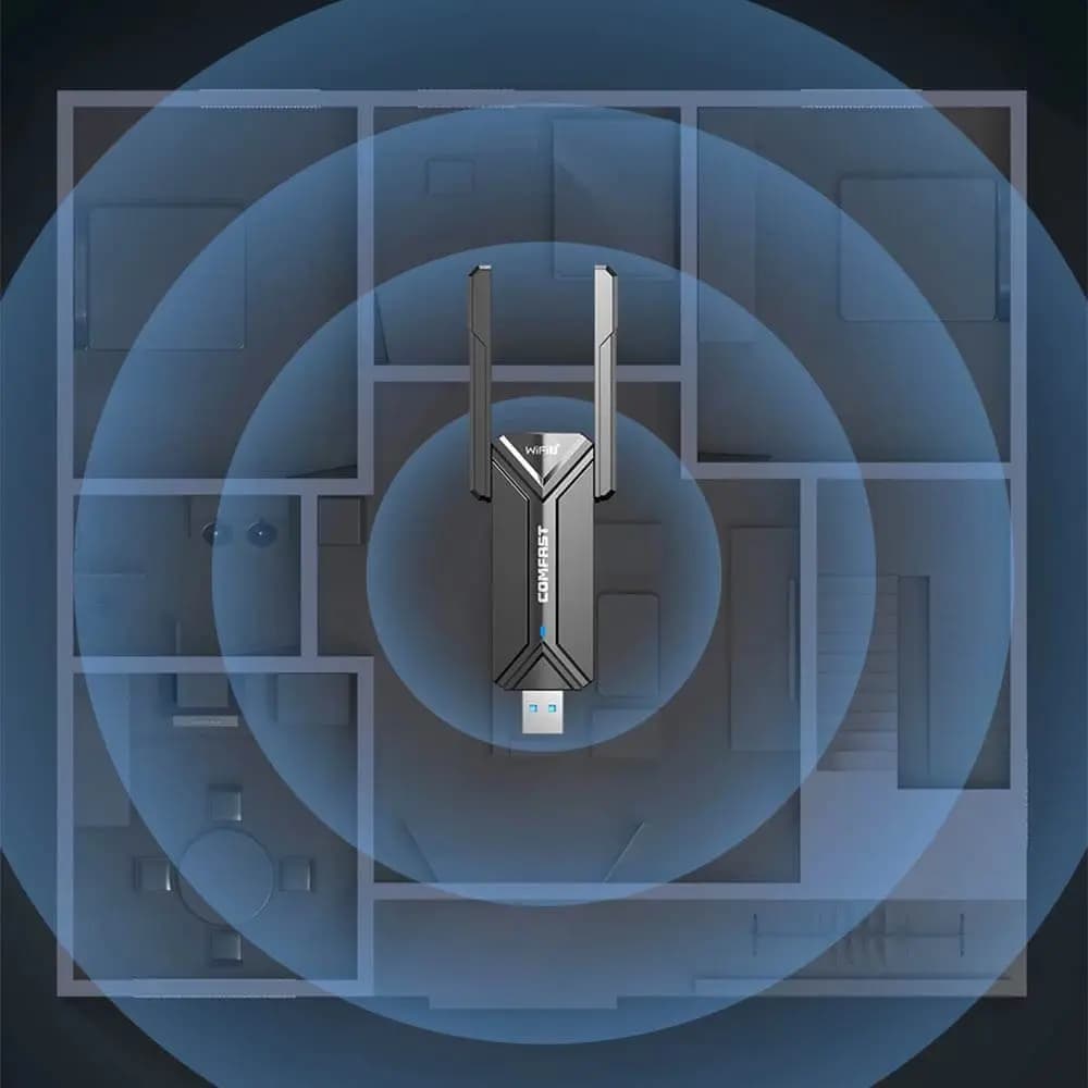 Clé Wifi Comfast Wifi 7 (6500 Mbps) - Vue 4
