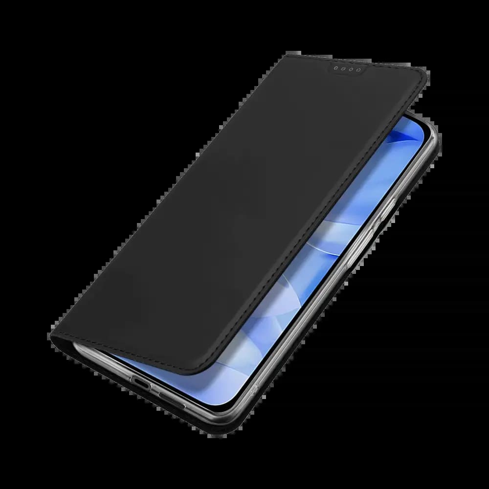 Housse folio iPhone 16e / iPhone 17e porte-carte – Dux Ducis Skin Pro Bleu - Vue 3