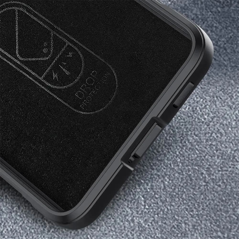 Coque de protection antichoc renforcée Samsung Galaxy S21 FE - PROTECT IX008 Noir - Vue 4