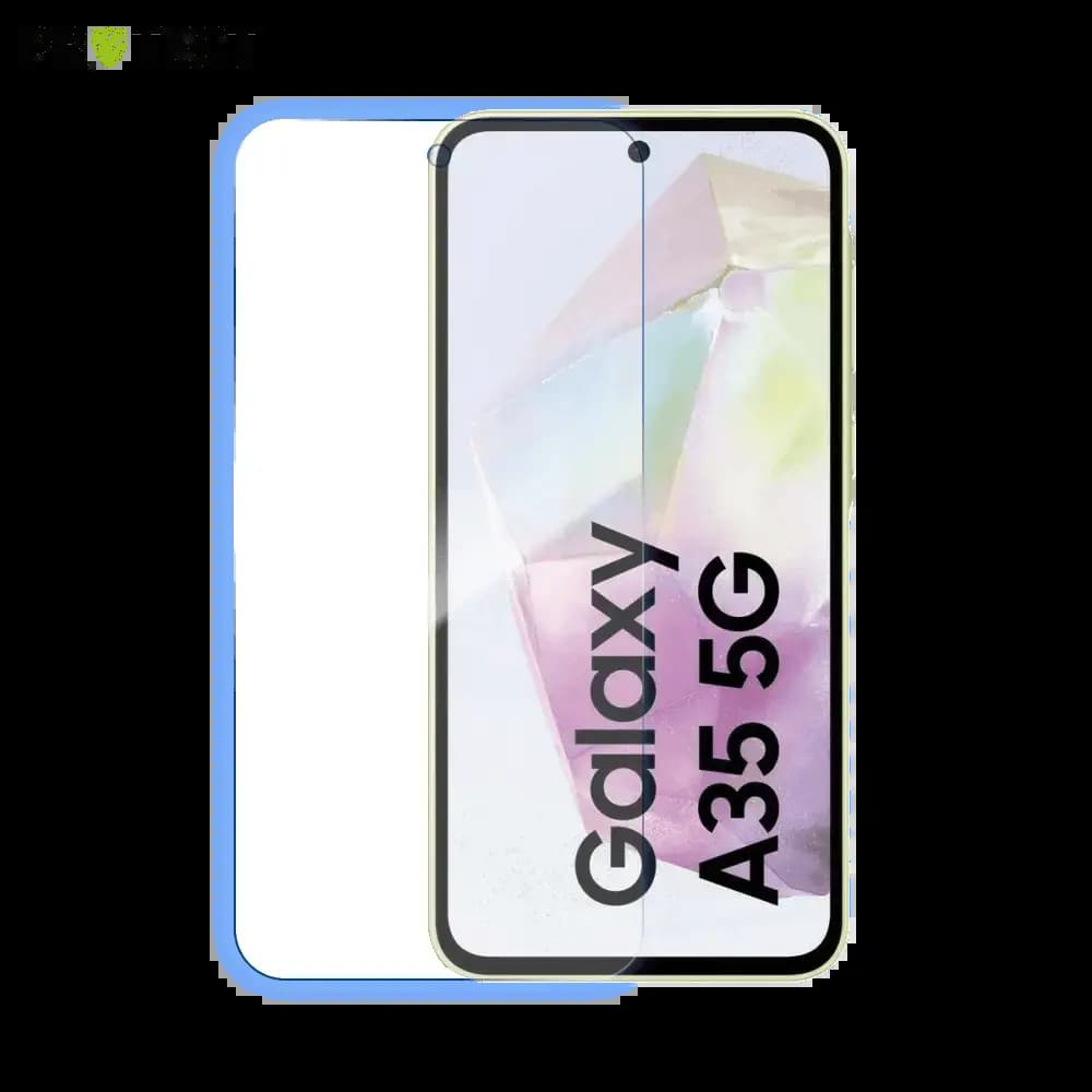 Verre trempé 9H – protection écran Samsung Galaxy A35 5G – PROTECT Transparent