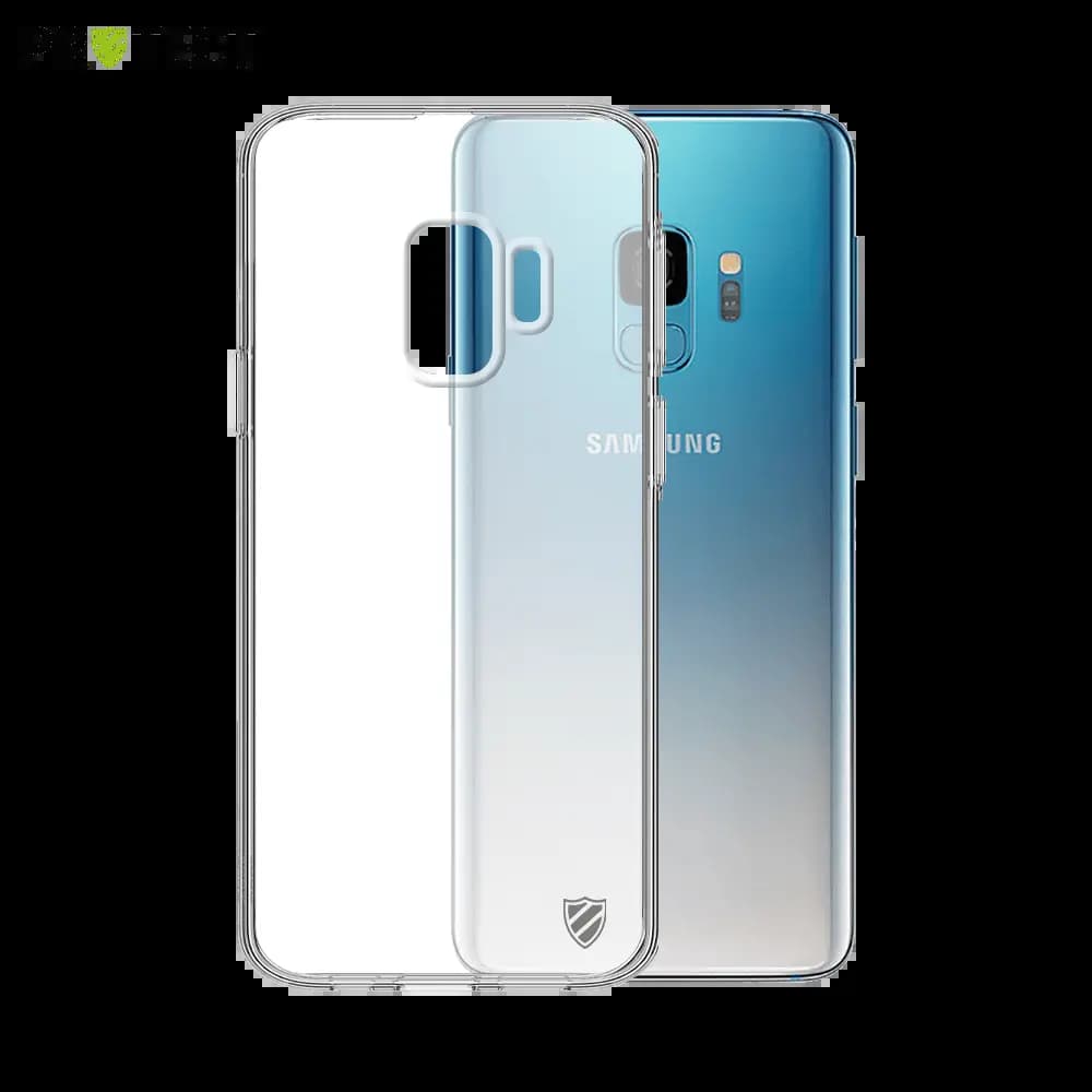 Coque silicone Samsung Galaxy S9 - PROTECT Transparent