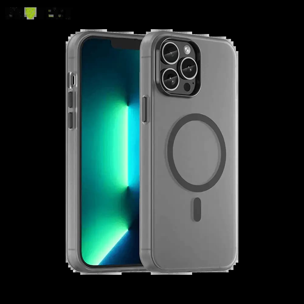 Coque MagSafe bi-matière iPhone 13 Pro Max - PROTECT MF-006 Noir