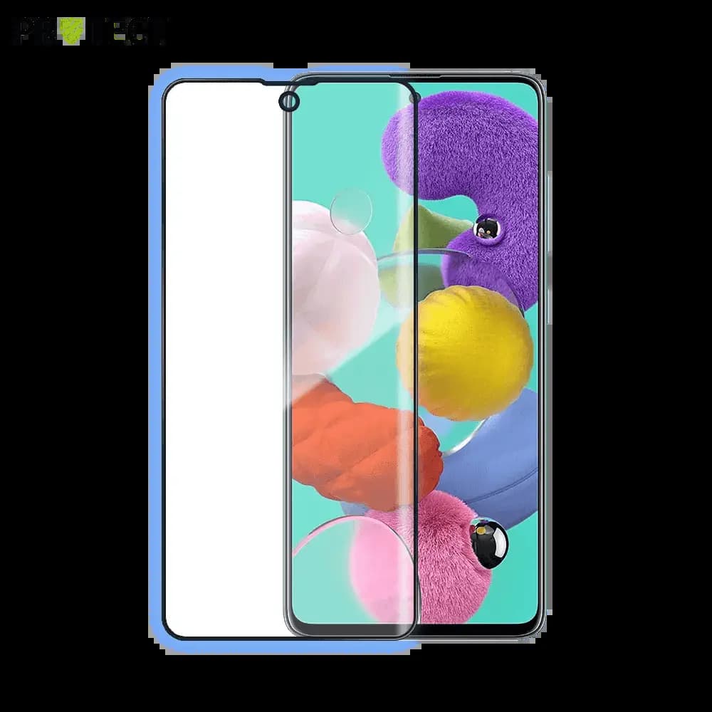 Verre trempé Samsung Galaxy A51 / S20 FE 5G / S20 FE 4G protection écran 9H - PROTECT Noir