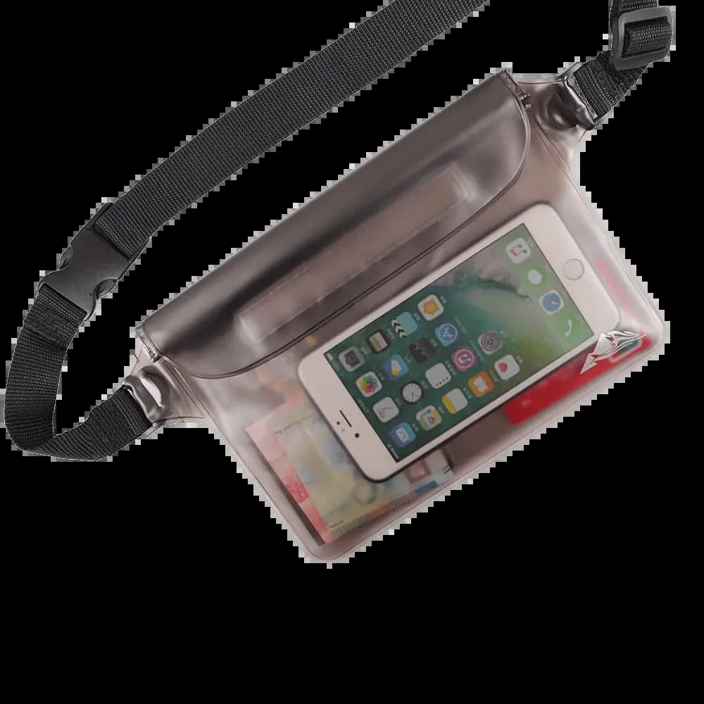 Pochette Ceinture Étanche Gris - Vue 4