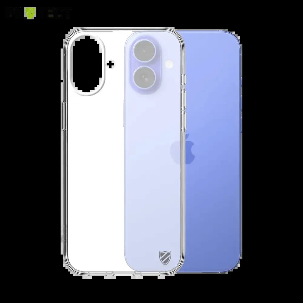 Coque silicone iPhone 16 PROTECT - Transparent