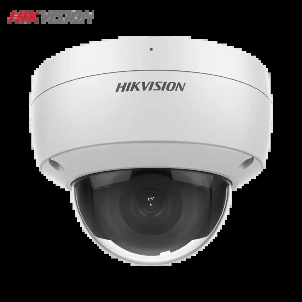 Caméra de Surveillance Dome avec IA Hikvision IR & AcuSense 4MP Blanc