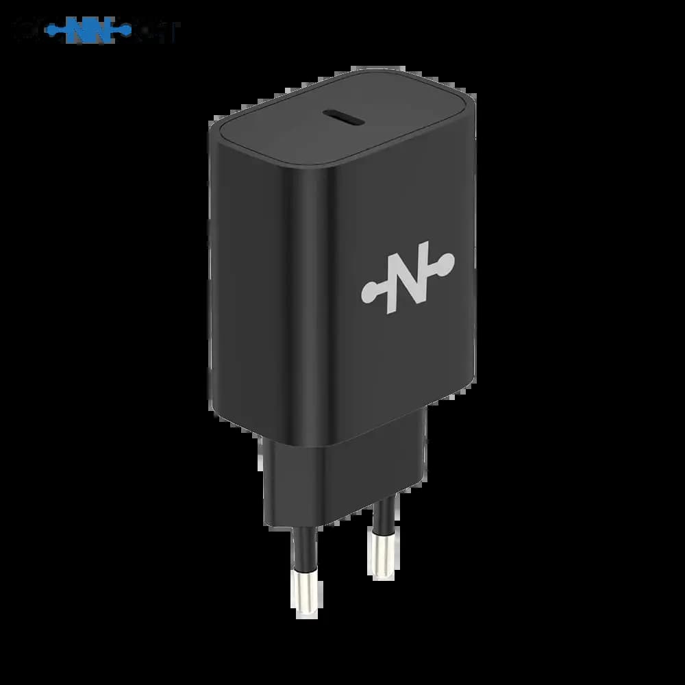 Chargeur secteur USB-C 20W PPS – CONNECT MC-CNC20W Noir