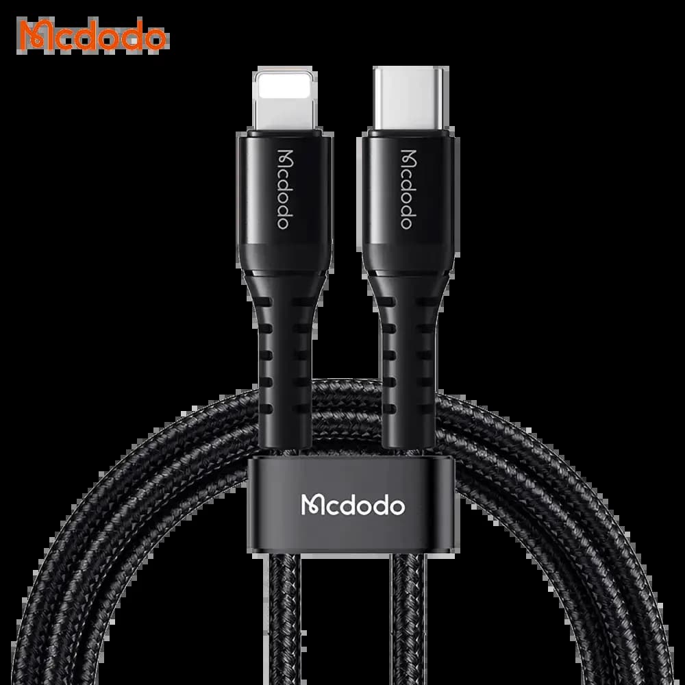 Câble Data USB-C vers Lightning Mcdodo 36W (1m) Noir