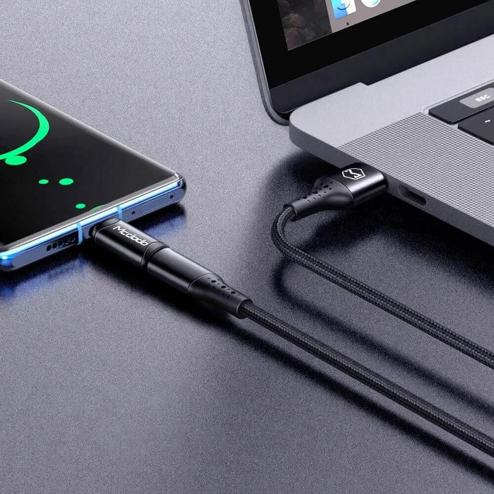 Adaptateur OTG Lightning femelle vers USB-C Mcdodo OT-7700  Noir