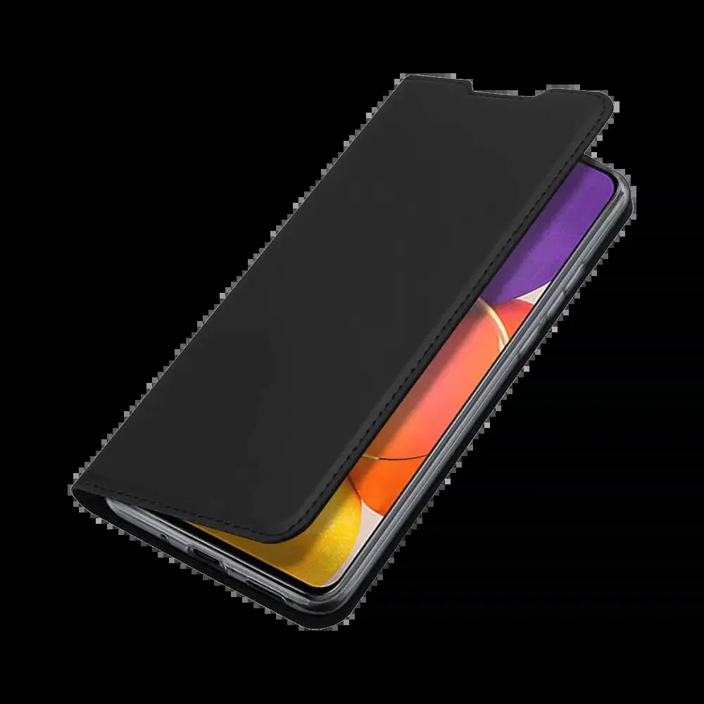 Housse folio Samsung Galaxy A82 5G porte-carte - Dux Ducis Skin Pro Noir