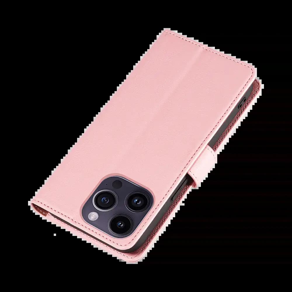 Housse folio anti-RFID iPhone 15 Pro Max – PROTECT IP011 Rose - Vue 6