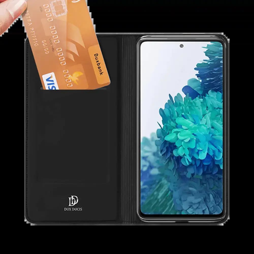 Housse folio Samsung Galaxy S20 FE porte-carte – Dux Ducis Skin Pro Noir