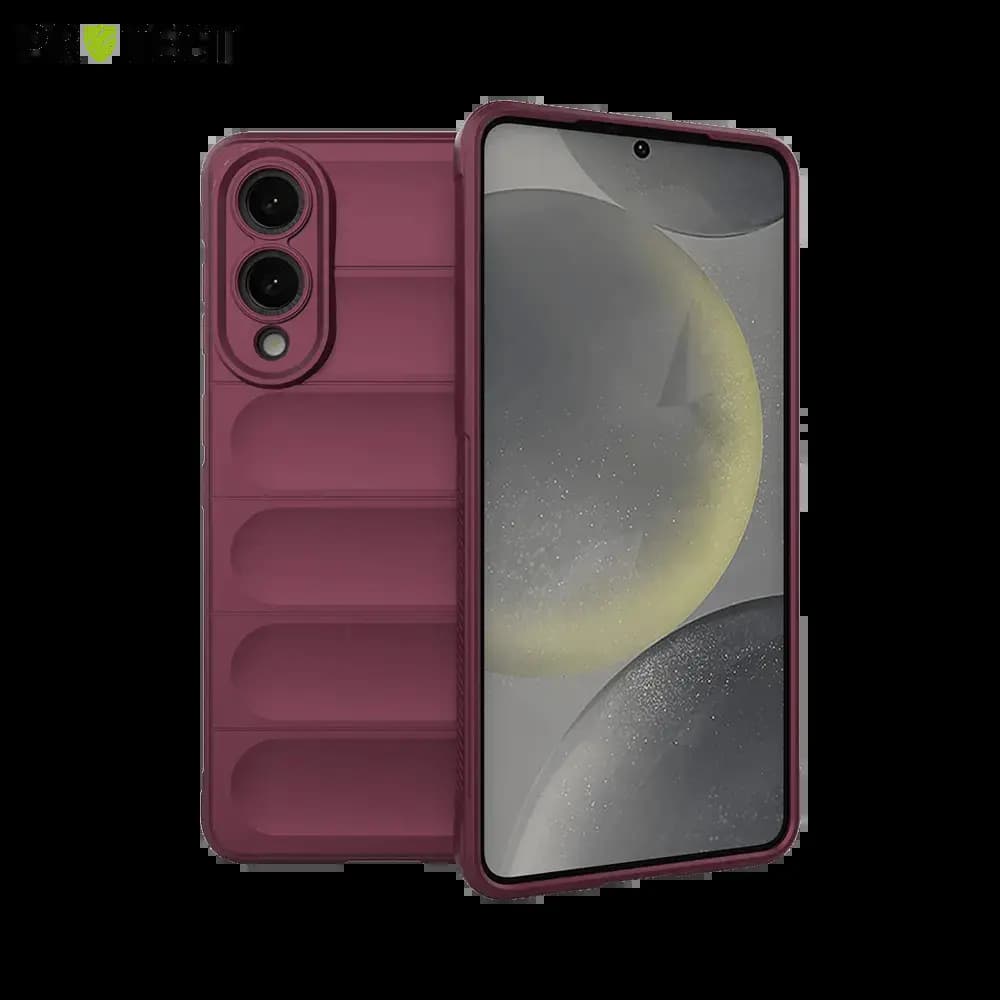 Coque de protection antichoc renforcée – Samsung Galaxy S25 Edge – PROTECT IX008 Prune
