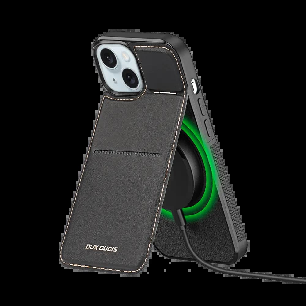 Coque de protection MagSafe iPhone 15 Plus - Dux Ducis Rafi Mag Noir