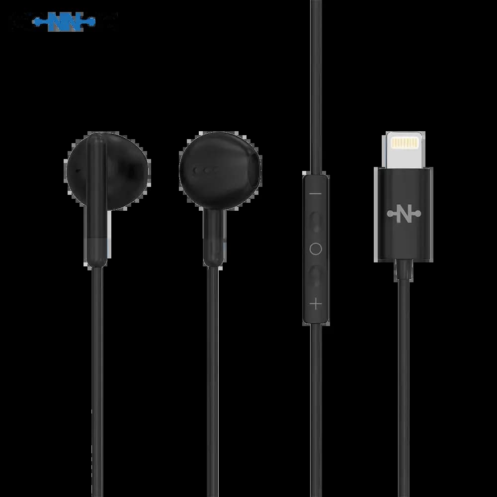 Écouteurs Filaires Lightning CONNECT Noir