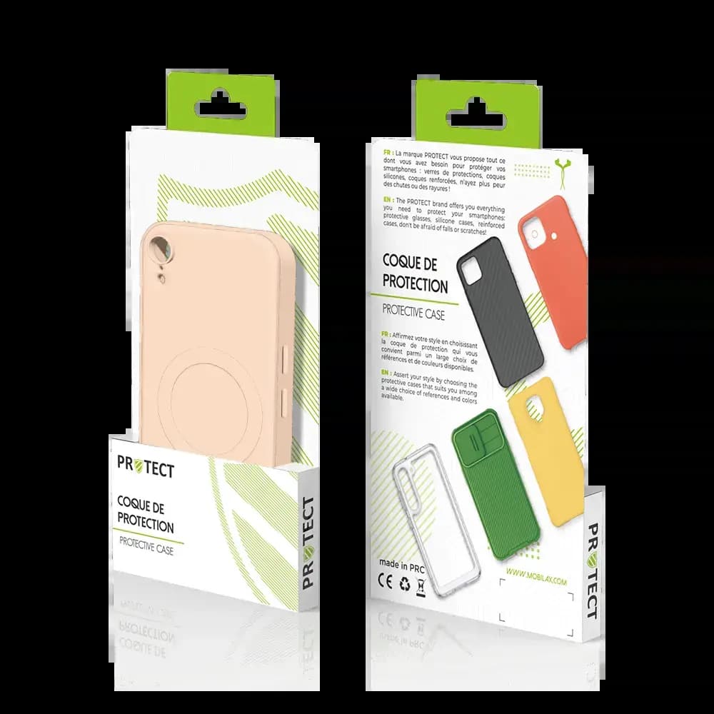 Coque de Protection PROTECT IZ001 pour Apple iPhone XR MagSafe Rose