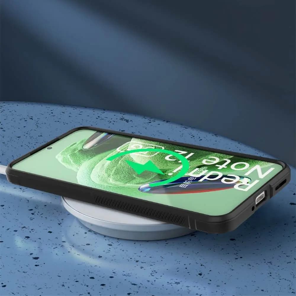 Coque de protection antichoc renforcée Xiaomi Redmi Note 12 5G - PROTECT IX008 Vert Foncé - Vue 5