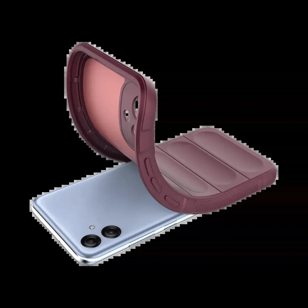 Coque de protection antichoc renforcée Samsung Galaxy A04e - PROTECT IX008 Prune - Vue 3