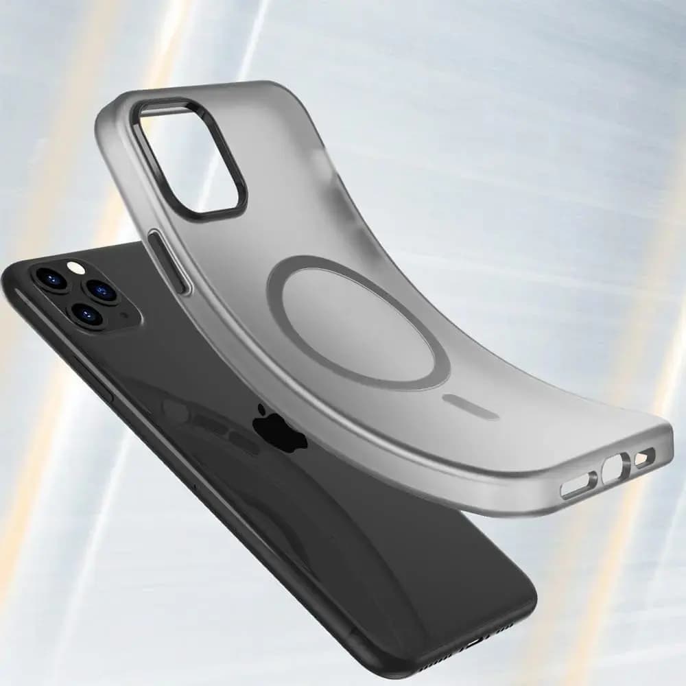 Coque MagSafe bi-matière iPhone 11 Pro - PROTECT MF-006 Noir