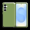 Coque Silicone Compatible pour Samsung Galaxy S25+ Vert - Variante 1