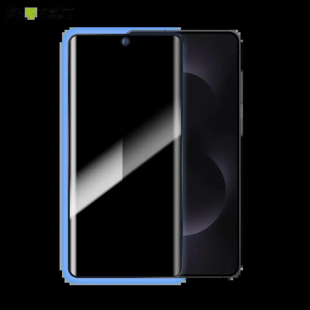Verre trempé anti-espions Samsung Galaxy S25 Edge - PROTECT Transparent